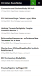 Mobile Screenshot of christianbooknotes.com